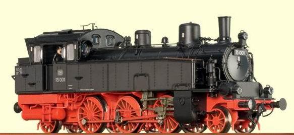 Steam locomotive 75 001 (3-RAIL AC)<br /><a href='images/pictures/Brawa/40017.jpg' target='_blank'>Full size image</a>